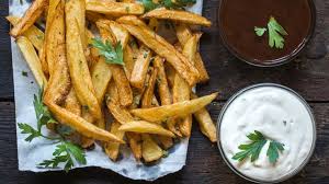 Jicama Frites Better Than French Fries Laura Santtini Life Is Delicious Air Fryer Recipes Recipes Parsnip Recipes