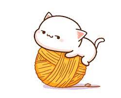 Mochi Mochi Peach Cat Cute Love Gif Cute Kawaii Animals Cute Cat Gif