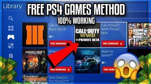 Working June July 2019 How To Download Ps4 Games Free Without Credit Ps4 Games Free Games Ps4