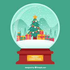 Download Snowball Background With Snow Tree And Gift Boxes For Free In 2020 Snow Tree Christmas Doodles Snowball