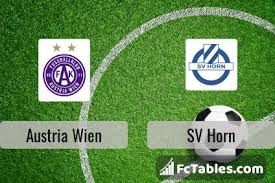 Average number of goals in meetings between sv ried and austria wien is 4.0. Austria Wien Vs Sv Horn H2h 18 Jan 2021 Head To Head Stats Prediction