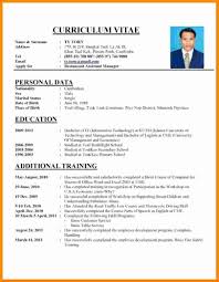 Professional Resume Template Word New 7 Curriculum Vitae Word In 2020 Cv Resume Sample Cv Format For Job Job Resume Template