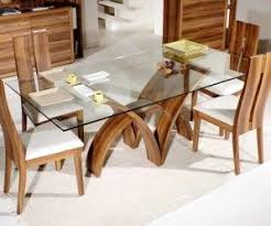 Glass Table Tops Ideas To Add Grace In Your Wooden Furniture Fab Glass And Mirror Glass Dining Room Table Glass Top Dining Table Square Glass Dining Room Table