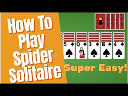The game has 3 levels and 2 packs. Spider Solitaire How To Play Spider Very Easy Play Solitaire Online Card Games Solitaire Youtube