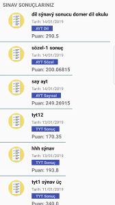 Kayıt alanı,, okul başarı puanı (obp) üstünlüğü; Android Icin Tyt Ayt Puan Karne Ortalama Ve Obp Hesaplama Apk Yi Indir