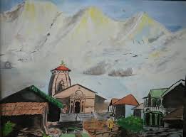 Kedarnath Painting By Ashish Nautiyal Kedarnath temple (sanskrit:केदारनाथ मंदिर, iast:kedaranatha mandira, lit. kedarnath by ashish nautiyal