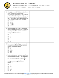 We did not find results for: Dinamika Partikel Dan Hukum Newton Latihan Soal Pg