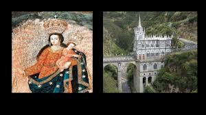 In the year 1754, maria mueses de quiñones, an indian woman from. Painted By Angels From Heaven The Great Rock Miracle Of Our Lady Of Las Lajas Truly A Wonder Of The World Who Can Deny That God Made This Mystic Post