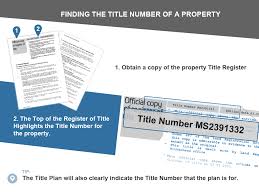 So, you can either use a search engine to find your. Find Land Registry Title Number
