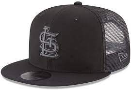 New Era St Louis Cardinals Blackout Mesh 9fifty Snapback Cap Cardinals Hat Snapback Cap Cap