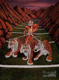 Lsu tigers v clemson tigers. Clemson Paintings Fine Art America