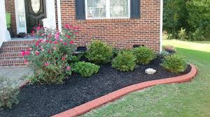 This particular product is 7 inches by 9 inches with a length of 8.5 feet. Landscape Concrete Edging Plan Ideas Built With Polymer Design