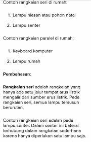 Detail Tuliskan Contoh Pemanfaatan Rangkaian Listrik Paralel Di Rumah Koleksi Nomer 52
