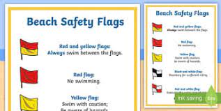It's a well used transport link and a popular tourist attraction in one. Sun Sea And Beach Safety Flags Large Information Poster