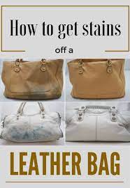 A Leather Bag Can Easily Be Stained And This Can Happen To Anyone In General Removing Stains From Leather Bag Cleaning Leather Bag Cleaning Hacks
