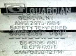 Every piece of tempered glass must have a permanent stamp or logo to signify it is tempered glass. Guardian Patio Door And Window Parts Hardware Truth Window Hardware
