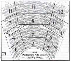 North Charleston Performing Arts Center Seating Chart Unique