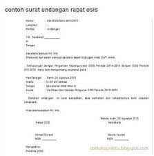Oleh sebab itu, sebelum saya langsung memberikan contoh undangan rapat osis, saya akan menjelaskan beberapa hal yang perlu anda. Contoh Surat Dinas Untuk Izin Rapat Osis Brainly Co Id