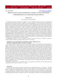 19 fapta care nu prezinta pericolul social al unei infractiuni (1) nu constituie infractiune fapta prevazuta de legea penala daca prin atingerea minima (3) in cazul faptelor prevazute in prezentul articol, procurorul sau instanta aplica una dintre urmatoarele sanctiuni cu caracter administrativ: Pdf Impactul EfectuÄrii AchiziÈiei De Control Asupra ConsumÄrii Unor InfracÈiuni Cu Caracter TranzacÈional