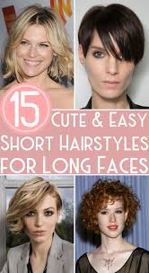 For instance, long hairstyles draw the eye down and make the face look longer. 15 Cute Easy Short Hairstyles For Long Faces