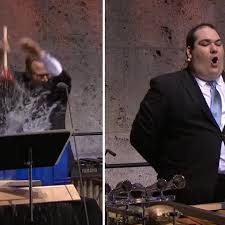 Berlin Philharmonic's magical 'Tom and Jerry' includes a percussionist  barking...