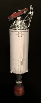 the falcon heavy axm version paper model falcon heavy paper models space crafts