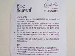 Blue Heaven Walk Free Mascara Cheapest Water Proof Mascara That Actually Mascara How To Apply Mascara Lower Lashes