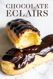 Make Paris Bakery Quality Chocolate Eclairs At Home With This Easy Recipe In 2020 Easy Eclairs Eclair Recipe Chocolate Eclair