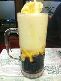 Milk With Caramel Pudding And Boba Pudding Boba Tea Caramel