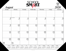 You can print my calendar strips stickers on regular copy paper but, if you want to make it extra convenient for you to use them, i recommend printing these calendars on. School Smart 17 Month Desk Pad Calendar August 2020 To December 2021