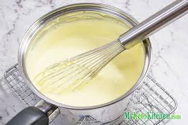 This Keto Cheese Sauce Aka Bechamel Sauce Is One Of Those Basic Sauces That Are So Useful For Adding Cheesy Fla White Sauce Recipes Keto Cheese Cheese Sauce