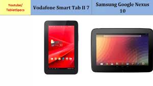 Vodafone Smart Tab II 7 Vs Samsung ...