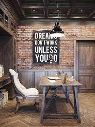 Get Inspired By This Vintage Decor Ideas Vintagedecor Vintageindustrialstyle Vintagehomeideas H Rustic Home Offices Home Office Furniture Home Office Decor