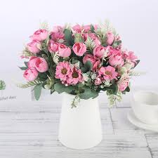 Silk dreams flowers has a huge range of the highest quality silk and real touch flowers available. Rose Artificial Silk Flowers High Quality Bouquet Cofbay