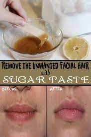Female chin hair removal guide. Remove The Unwanted Facial Hair With Sugar Paste Splendour Tips Unwanted Facial Hair Facial Hair Permanent Facial Hair Removal