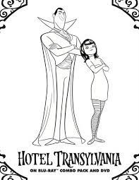 Hotel Transylvania Owner Count Dracula And Mavis Coloring Pages Bulk Color Hotel Transylvania Transylvania Dracula