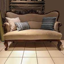 Jugendstil (youth style) was an artistic movement, particularly in the decorative arts, that was influential primarily in germany and elsewhere in europe to a lesser extent from about 1895 until about 1910. Domicil Sofa Jugendstil 3161 Antik Sensa Ausstellungsstucke