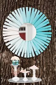 diy sunburst mirror tutorial ruffled diy mirror painted sticks diy sunburst mirror