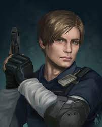 Artstation Leon Kennedy Natalie Bernard Resident Evil Leon Leon Kennedy Leon S Kennedy