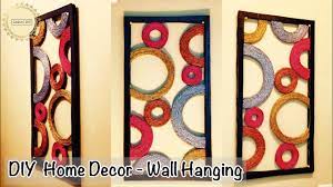 Maybe you would like to learn more about one of these? Diy Unique Wall Hanging Wall Hanging Craft Ideas Diy Wall Decor Wall Hanging Ideas Youtube