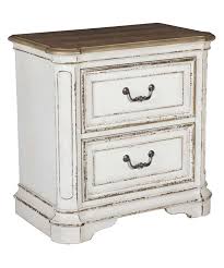 Magnolia manor antique white bedroom set. Magnolia Manor Antique White Chair Side Table Stock A