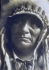 954 Edward Curtis “Red Hawk” Ogalala Native American Photo 35mm Art Slide