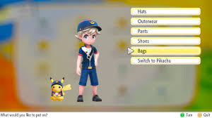 It was released for microsoft windows, nintendo switch, playstation 4 and xbox one in may 2021. Pokemon Let S Go Costumes Guide Where To Find New Outfits Stevivor