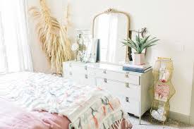 Shop veneer dressers from blu dot's peek collection. How To Decorate A Feminine Master Bedroom Home The Styled Fox