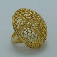 Anniyo Big Ring For Women Gold Color Dubai Wedding Jewelry African Ring Kenya Nigeria Ethiopi Wedding Gifts For Women Gold Jewelry Prom Wedding Jewellery Gifts