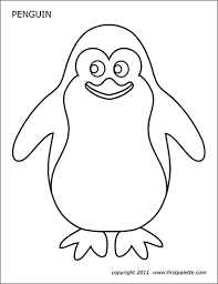 Cat and rabbit drinking hot choco. Penguin Free Printable Templates Coloring Pages Firstpalette Com