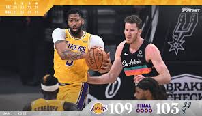 Los angeles lakers | checkout the latest news and highlights. Spectrum Sportsnet On Twitter Lakers Hold San Antonio To 18 Points In The Fourth And Start The Year Off With A W