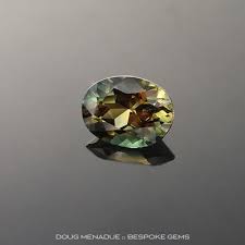 Yellow Green Parti Sapphire Oval Rubyvale Central Queensland Australia 1 53 Carats 7 9x5 9x4 19mm 203438 Gemstones Gemstones For Sale Designer Gemstone