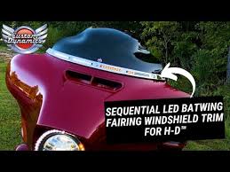 Sequential Windshield Trim With Turn Signals Hd Custom Dynamics