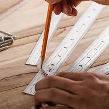 There are two types of rulers: Buy Mr Pen Machinist Ruler 4 Pack 6 8 12 14 Inch Metric Ruler Millimeter Ruler 1 64 1 32 Mm And 5 Mm 6 Inch Ruler Stainless Steel Ruler Online In Indonesia B086twlkc1